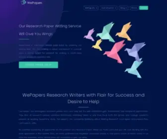 Wepapers.com(Free Papers Examples to Follow) Screenshot