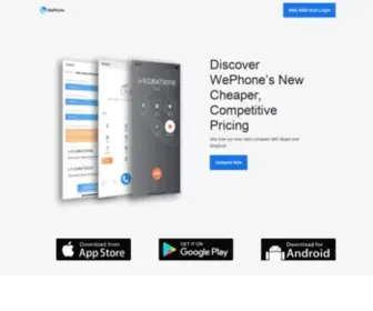 Wephoneapp.co(Home Page New) Screenshot