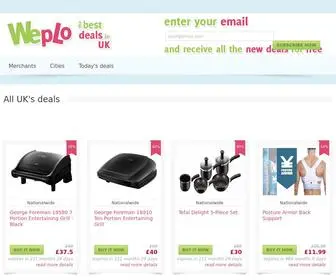 Weplo.com(The best daily deals) Screenshot