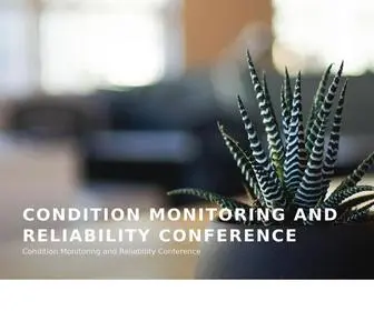 Weproact.com(Condition Monitoring and Reliability Conference) Screenshot