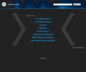 Weptric.com(Weptric) Screenshot