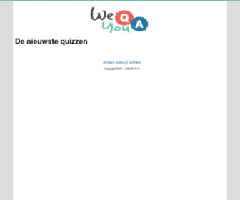 Weq-Youa.com(Quizzz Home) Screenshot