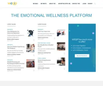 Weqip.com(Mental Health Blogs) Screenshot