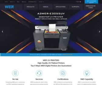 Wer-China.com(UV printers) Screenshot