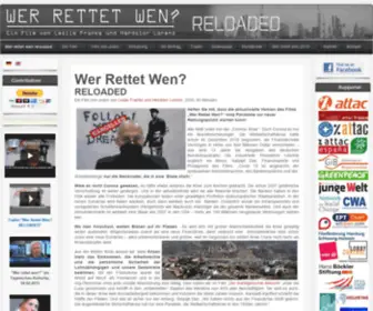 Wer-Rettet-Wen.org(Wer Rettet Wen) Screenshot