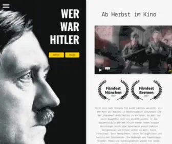 Wer-War-Hitler.de(Wer war Hitler) Screenshot