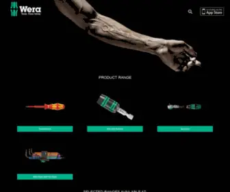 Wera.com.au(Wera Tools) Screenshot