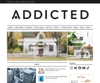 Weraddicted.com(ADDICTED Magazine) Screenshot