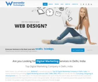 Werankz.com(Digital Marketing Agency In Delhi) Screenshot