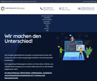 Werbago.com(Webdesign, SEO, Google Optimierung) Screenshot