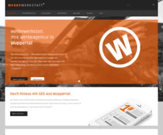 Werbe-Werkstatt.net(Werbewerkstatt Ihre Werbeagentur Wuppertal fr Webdesign) Screenshot