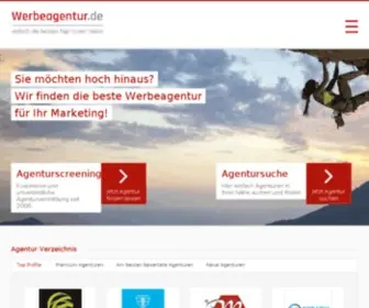 Werbeagentur.de(Die besten Agenturen finden) Screenshot