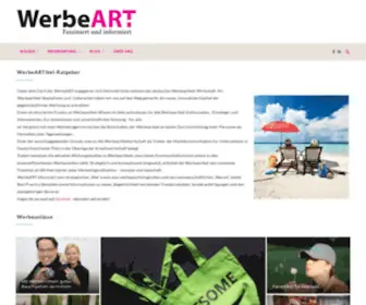 Werbeart.info(Werbeart info) Screenshot