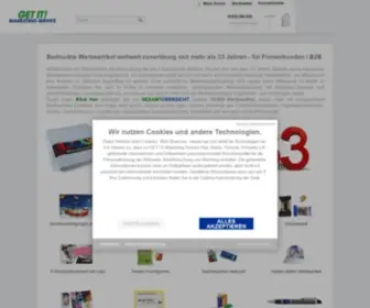 Werbeartikel-Mit-Bedruckung.de(Werbeartikel für Firmen) Screenshot