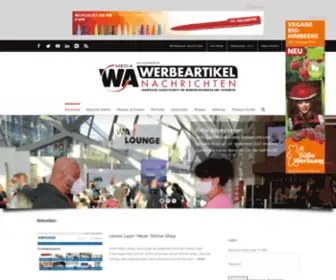 Werbeartikel-Verlag.de(Werbeartikel Nachrichten) Screenshot