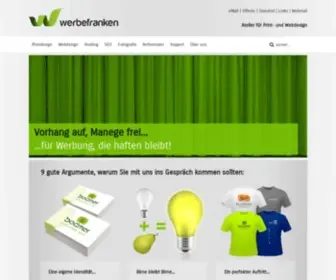 Werbefranken.ch(Grafikatelier) Screenshot