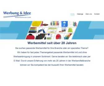 Werbungundidee.de(Werbungundidee) Screenshot