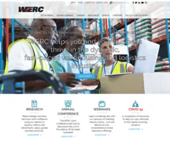 Werc.org(Warehousing Education and Research Council) Screenshot