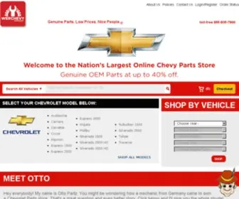 Werchevyparts.com(Chevy Parts) Screenshot