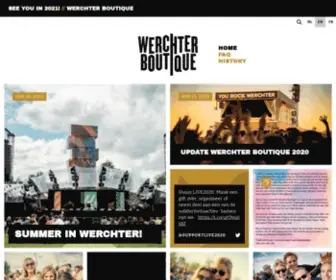 Werchterboutique.be(Werchter Boutique 2020 with Taylor Swift) Screenshot