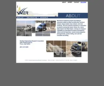 Wer.com(Woolley Engineering Research Corporation) Screenshot