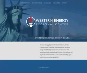 Wercregionalcenter.com(Western Energy) Screenshot