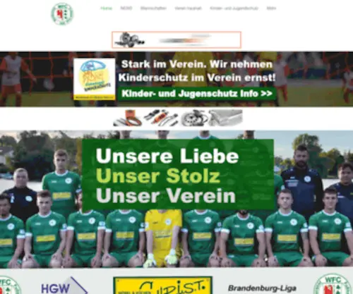 Werderanerfc.de(WFC offiziell) Screenshot