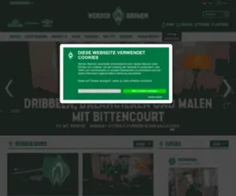 Werder.de(SV Werder Bremen) Screenshot