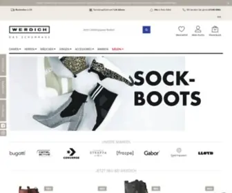 Werdich.com(Der Online Schuhshop) Screenshot