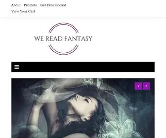 Wereadfantasy.com(We Read Fantasy) Screenshot