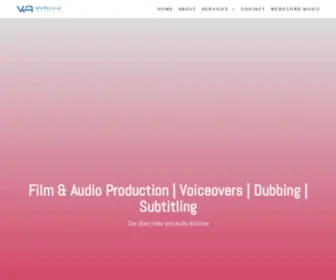 Werecordstudios.com(Burmese Voice Over and Dubbing) Screenshot