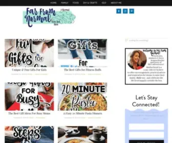 Werefarfromnormal.com(Far From Normal) Screenshot