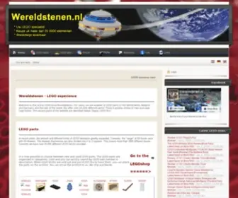 Wereldstenen.nl(Wereldstenen voor al je LEGO onderdelen) Screenshot