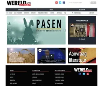 Wereldvanmorgen.nl(Wereld Van Morgen) Screenshot