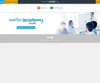 Werfenacademylatam.com(Werfen Academy Latam) Screenshot