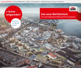 Werftdreieck-Rostock.de(Werftdreieck Rostock) Screenshot