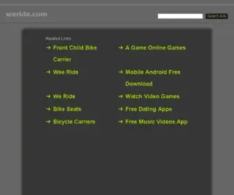 Weride.com(weride) Screenshot