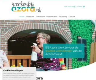 Werkenbijazora.nl(Werken bij Azora) Screenshot