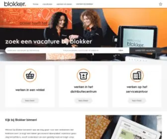WerkenbijBlokker.nl(Werken bij blokker) Screenshot