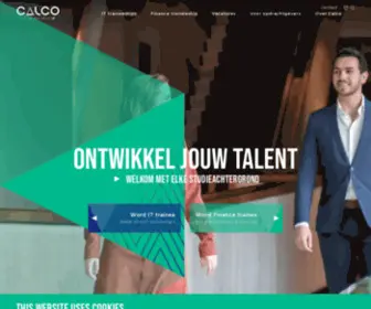 WerkenbijCalco.nl(IT vacatures en traineeships) Screenshot