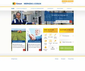 WerkenbijCosun.nl(Werken bij cosun) Screenshot