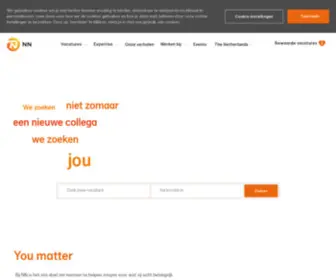 WerkenbijDeltalloydgroep.nl(Carrières bij NN) Screenshot