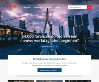 WerkenbijDeret.nl(De RET) Screenshot
