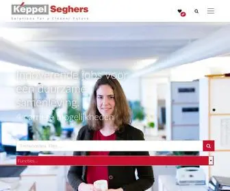 Werkenbijkeppelseghers.com(Keppel Seghers) Screenshot