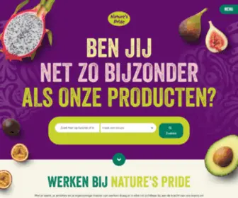 WerkenbijNaturespride.nl(Werken bij Natures Pride) Screenshot