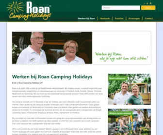 Werkenbijroan.nl(Roan Camping Holidays) Screenshot