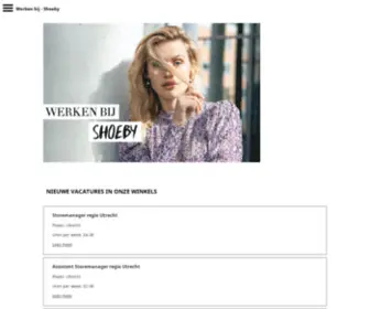 Werkenbijshoeby.nl(Werken bij) Screenshot