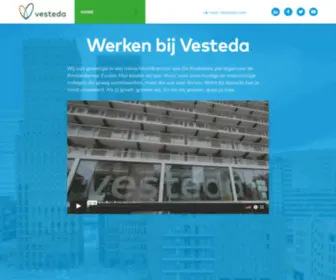 WerkenbijVesteda.nl(Werken bij Vesteda) Screenshot