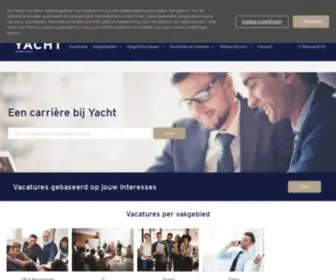 WerkenbijYacht.nl(Werken bij Yacht) Screenshot