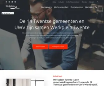 Werkpleintwente.nl(Werkplein Twente) Screenshot